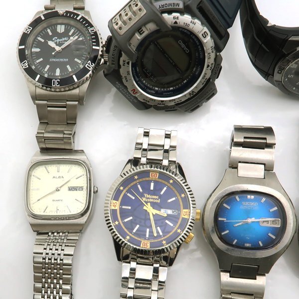 都内で 1円～ジャンク時計 まとめて10点 セイコー シチズン カシオ その他