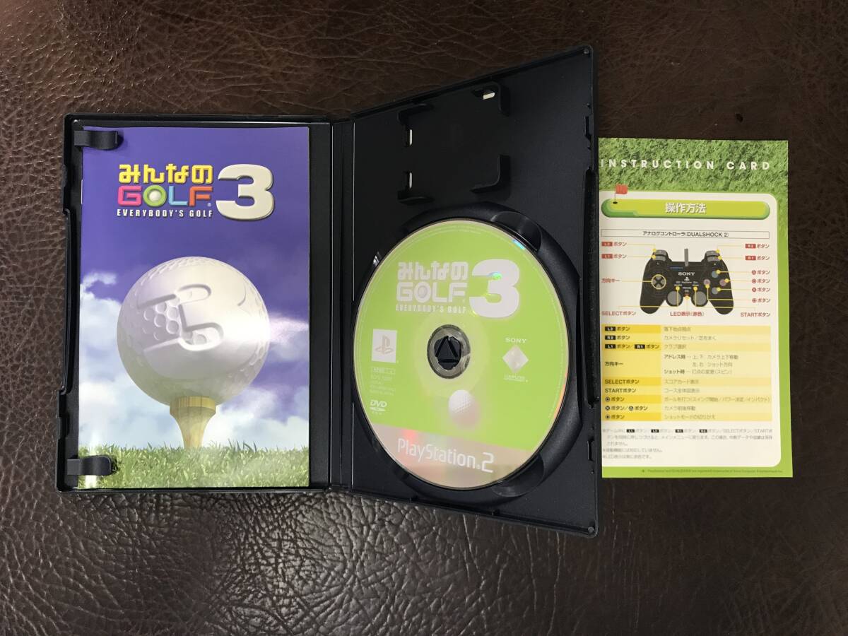 * бесплатная доставка PS2 3 шт. комплект * все. теннис + все. GOLF 3 + все. GOLF 4 рабочее состояние подтверждено аксессуары изображен на фотографии *