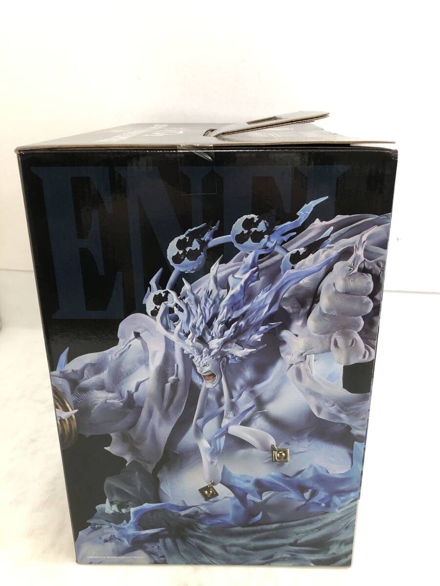 T250423-01O/ 未開封 ワンピース一番くじ The Greatest Battle 偉大なる航路へ ラストワン賞 エネル2億V雷神フィギュア MASTERLISE EXPIECE