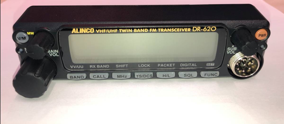 ★「新品」Alinco DR-620/635フロントパネル (コントローラー?完成品）特価！