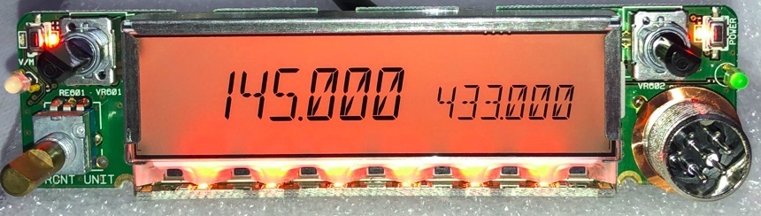 ★「新品」Alinco DR-620/635フロントパネル (コントローラー?完成品）特価！