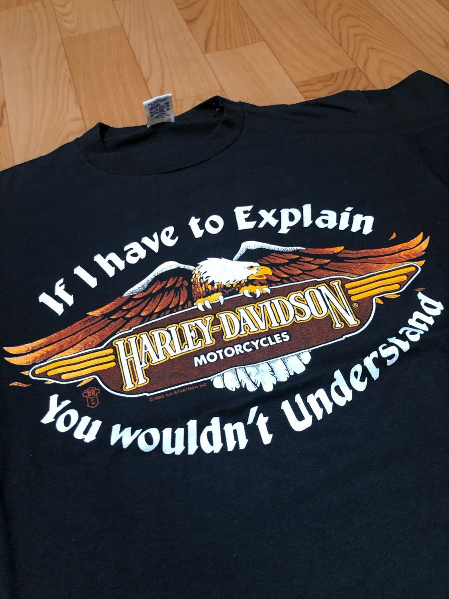80s HARLEY DAVIDSON EAGLE Tシャツ 山田レン着用 デッドストック 80s HARLEY DAVIDSON Tシャツ イーグル
