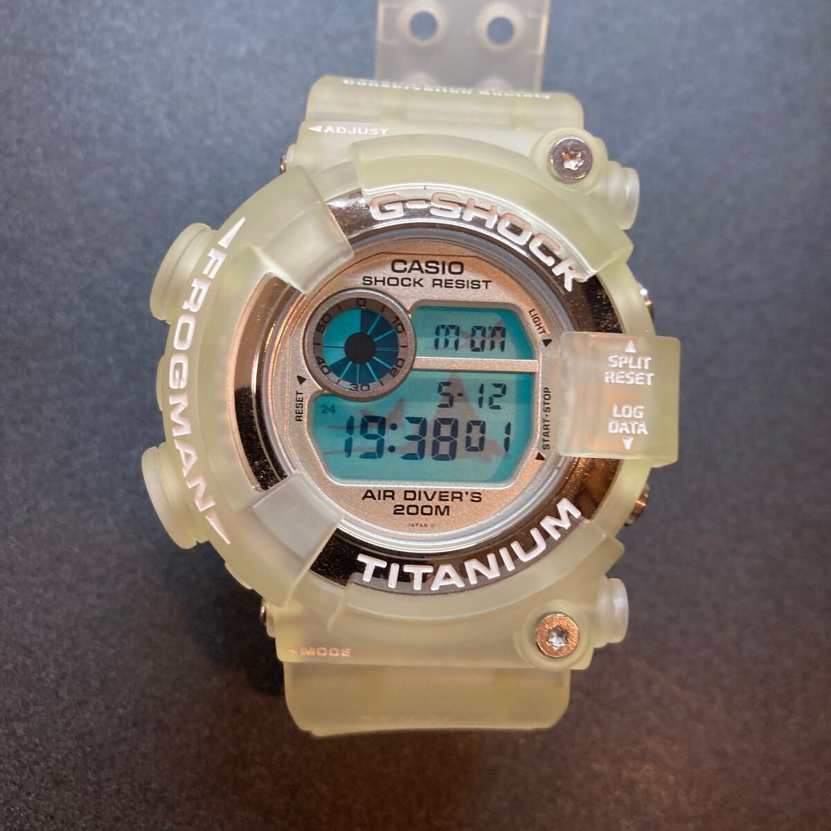 CASIO G-SHOCK 腕時計 FROGMAN Titanium DW-8201WC 管理④