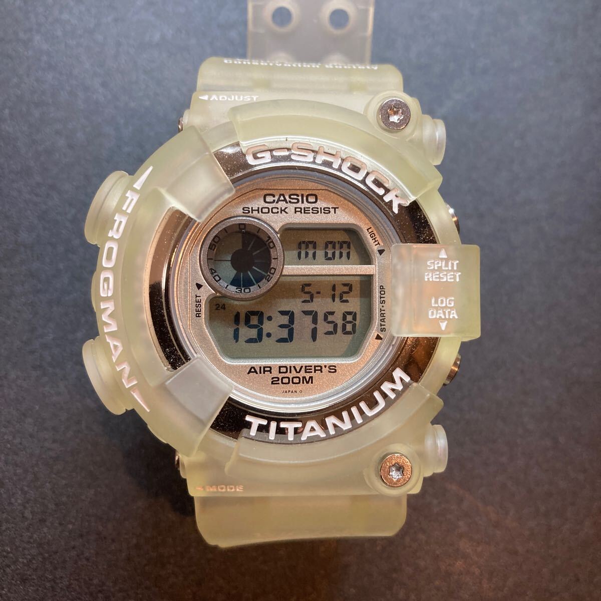 CASIO G-SHOCK 腕時計 FROGMAN Titanium DW-8201WC 管理④