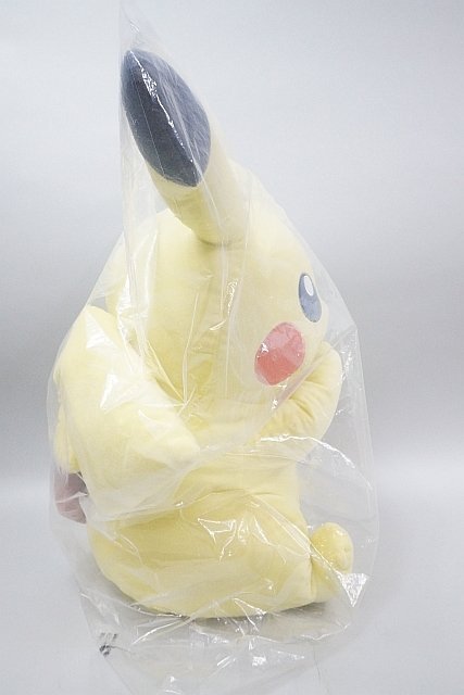 * BANDAI Bandai 2024 Pokemon коллекция жребий A. в натуральную величину Пикачу мягкая игрушка нераспечатанный