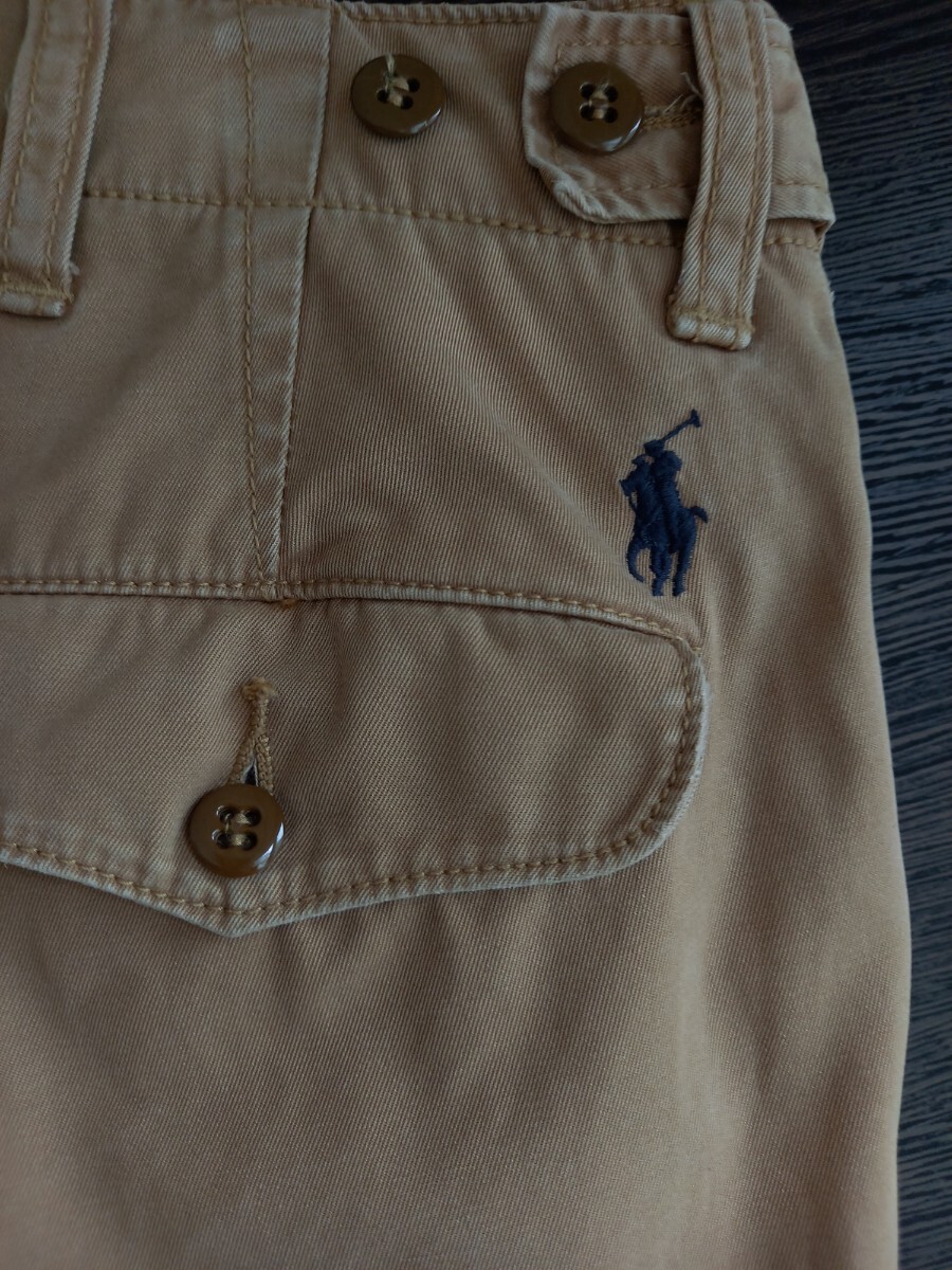 00s ポロ ラルフローレン　ミリタリー ベイカー　ビンテージ　チノパン sizeW31 USN イカリ　ステンシル　オールド　POLO Ralph Lauren 