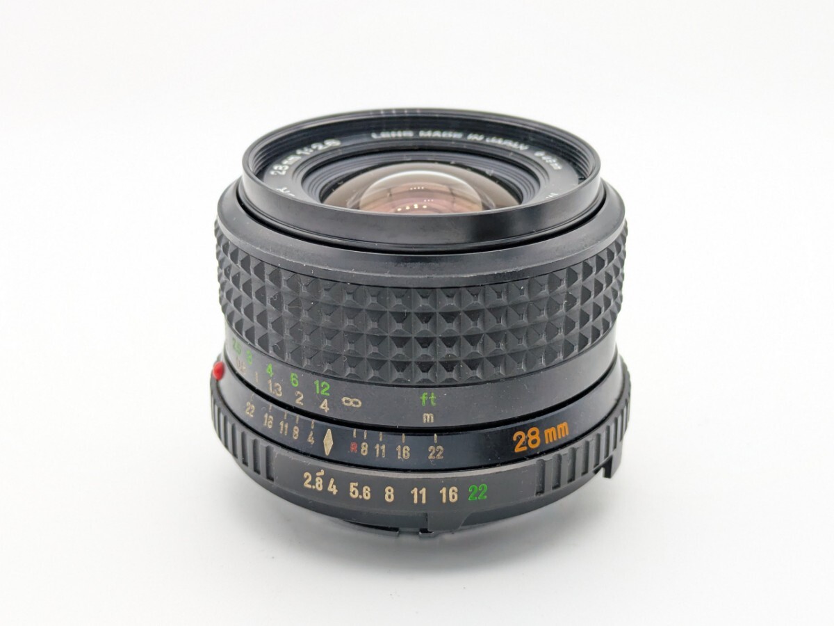 美品！MINOLTA MD W.ROKKOR 28mm F2.8 オールドレンズ