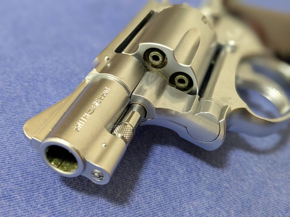 【正規取扱店】 S&W コクサイ 絶版 送料無料 M60 未 木製グリップ付き 2インチ トイガン