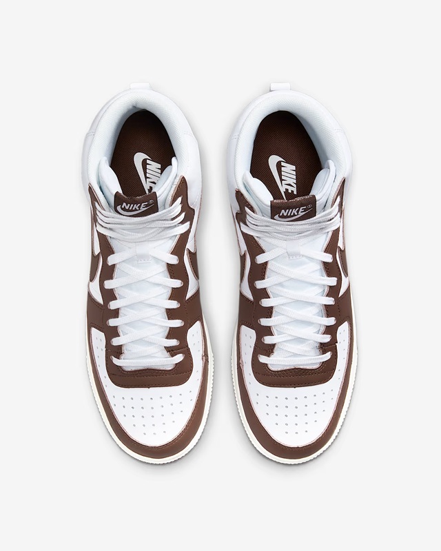 NIKE TERMINATOR HIGH FJ4199-100 ターミネーター ハイ 白×茶 US8.5