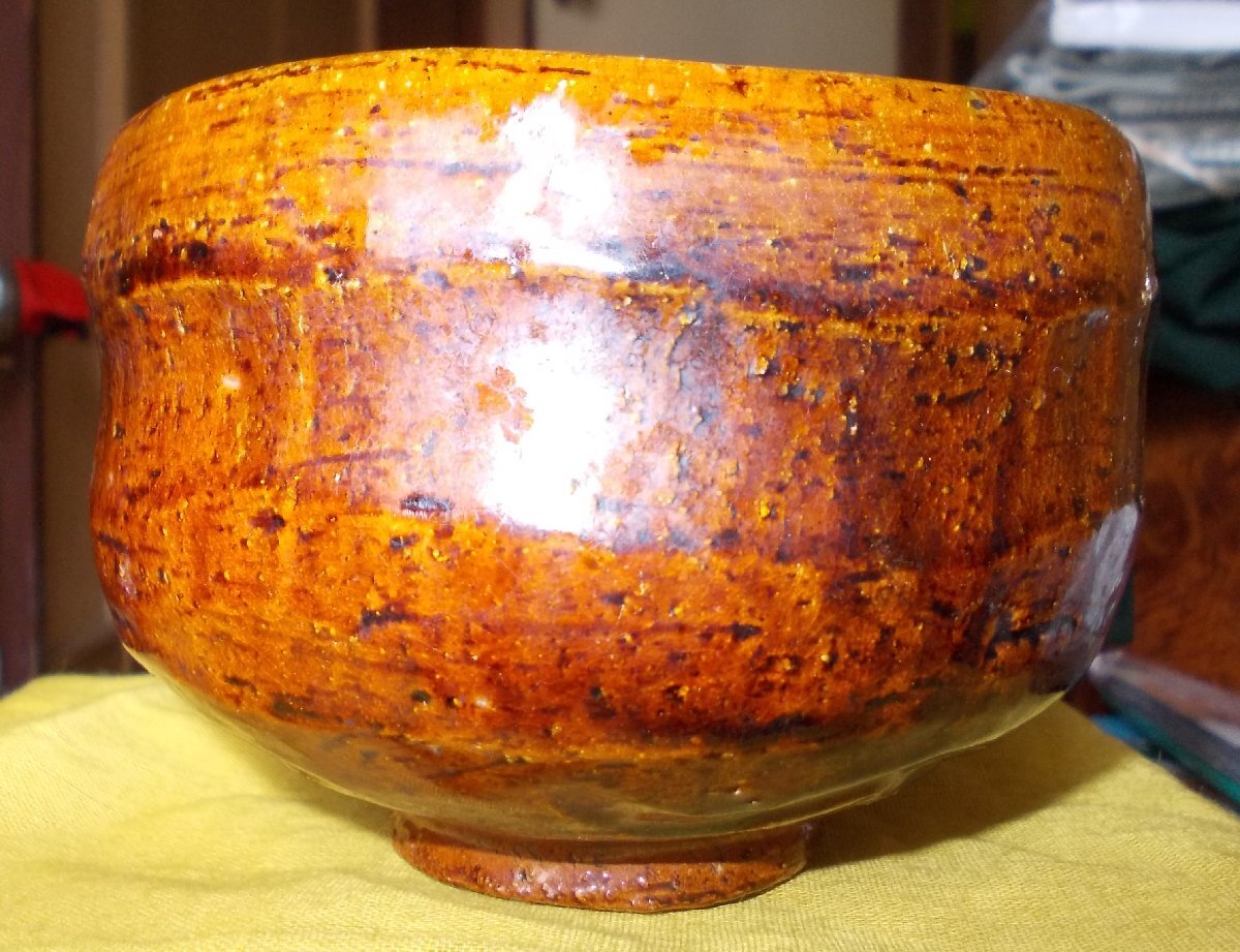 大樋焼 茶碗 茶道具 陶器 陶蕓品 骨董 スレあり