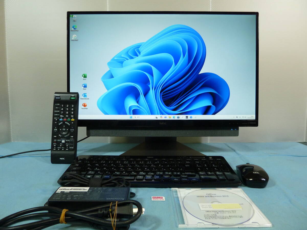 Win11 Office2019 テレビ機(jī)能 NEC LAVIE DA770/KAB Core i7 8GB/3TB #462