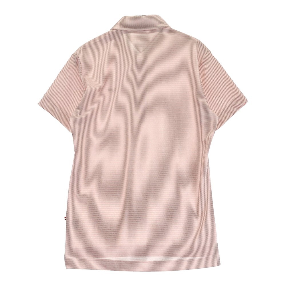 VIVA HEART ビバハート 半袖ポロシャツ ボーダー柄 レッド系 48 [240101183833] ゴルフウェア メンズ_画像2