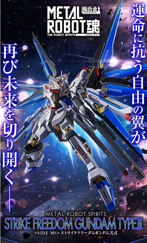 メタルロボット魂 ストライクフリーダムガンダム 弐式 新品未開封 METAL ROBOT魂 ストライクフリーダムガンダム弐式新品未開封
