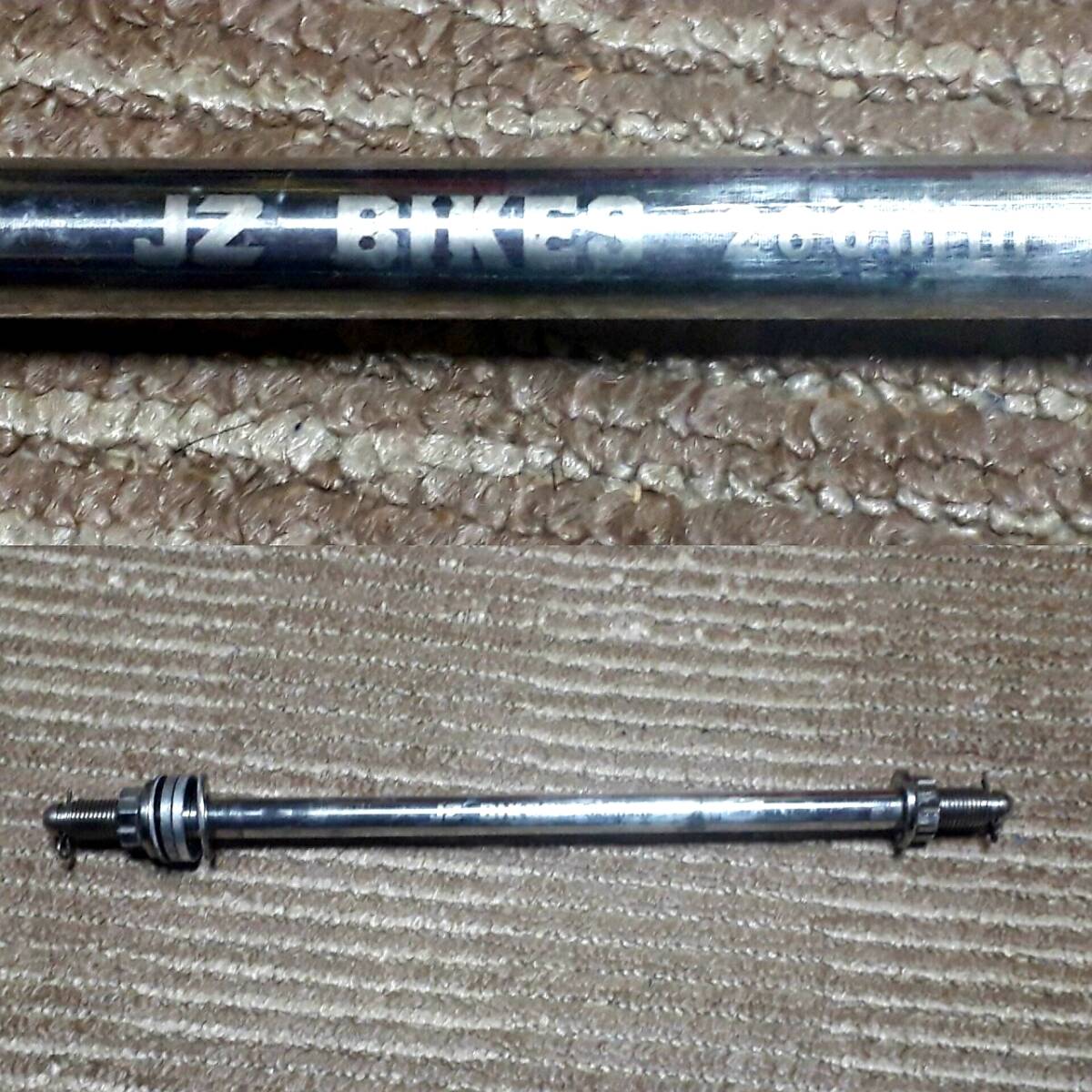 JSM(JZ-BIKES) ステンレス アクスルシャフト L=280㎜ φ12 シグナスX BW'S125 GTR125 モンキー ゴリラ DAX APE グロム スーパーカブ 等