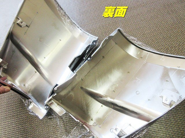 三菱 ふそう ブルーテック キャンター メッキ コーナー パネル カバー 標(biāo)準(zhǔn) ワイド 左右 臺(tái)座パネル付 平成22年11月～ 鏡面 ドレスアップ D