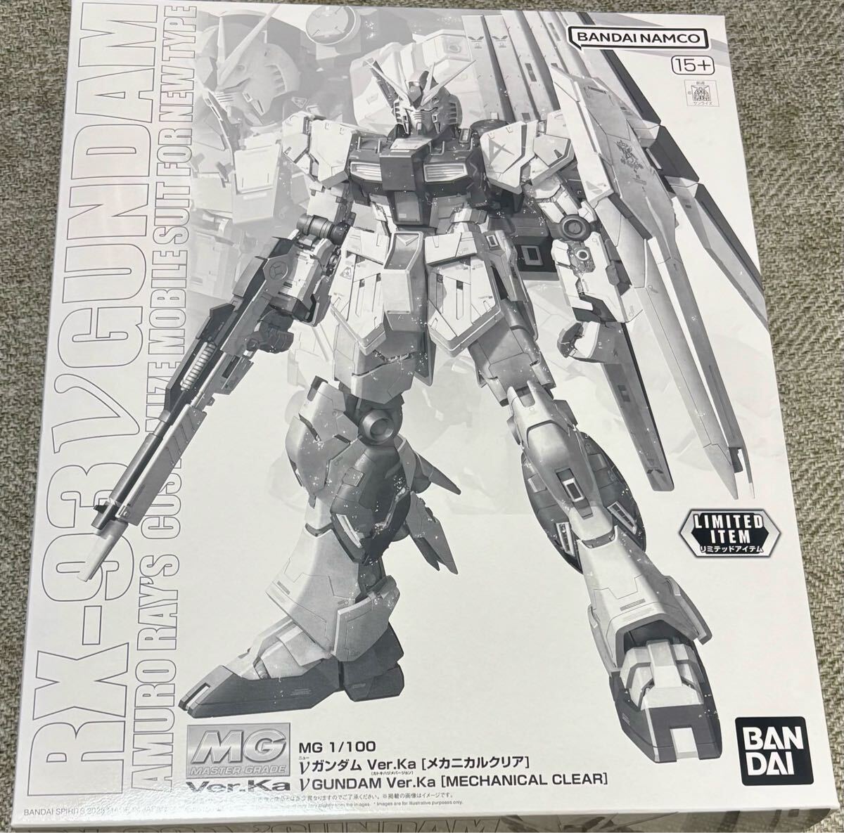 新品未開封 MG 1/100 HI-νガンダム Ver.Ka ハイニューガンダム