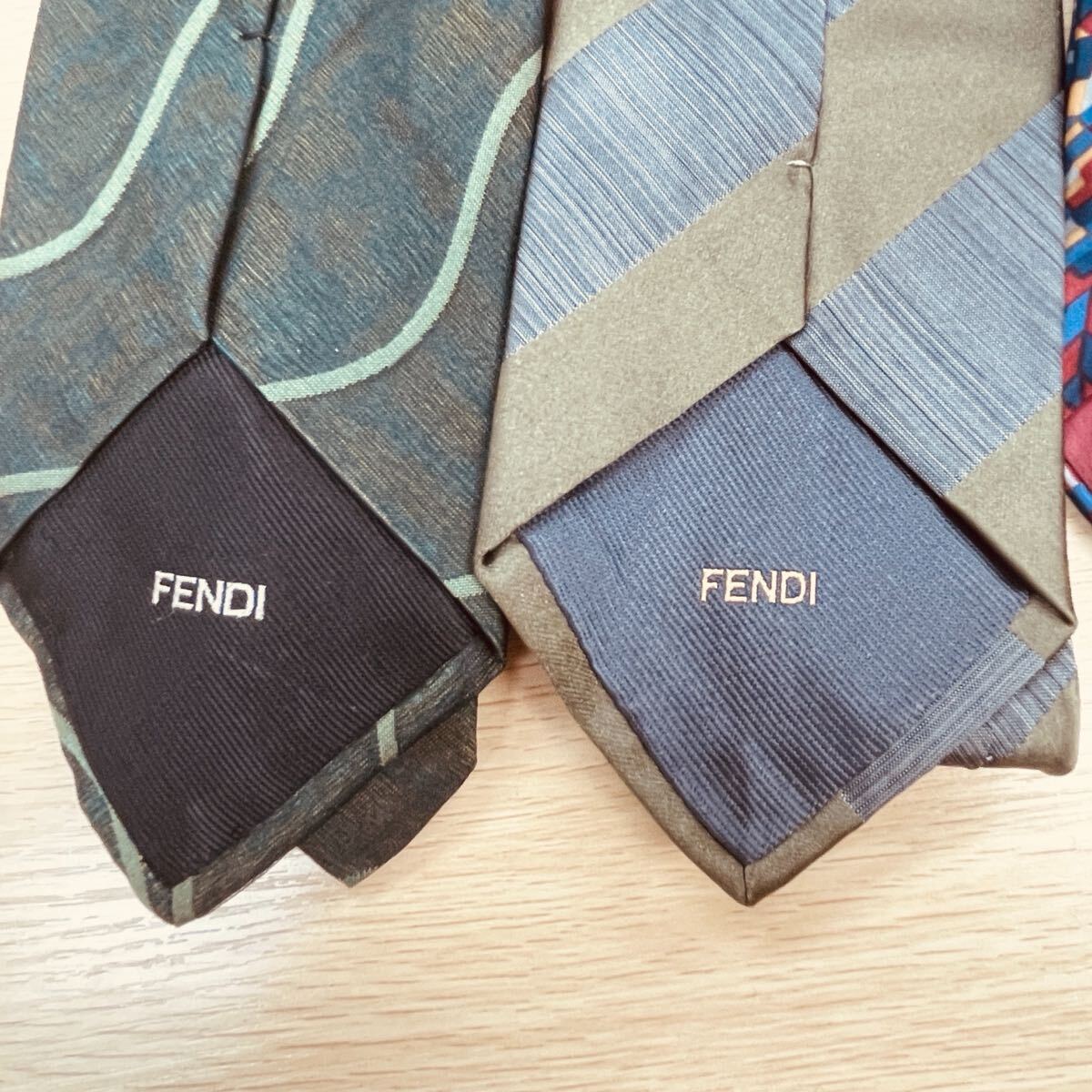 【ネクタイ】FENDI YSL DIOR CELINEブランドネクタイ6本セット