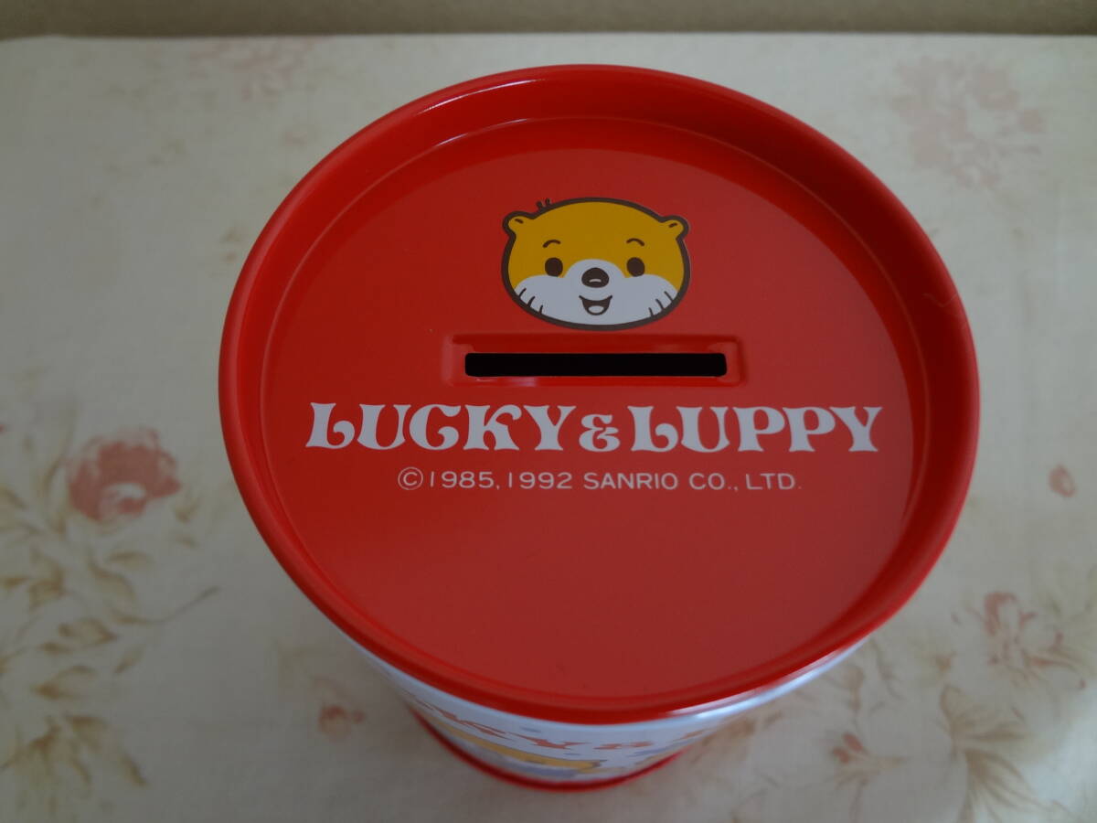 1992 Sanrio Lucky &lapi- жестяная банка копилка . угол доказательство талон 