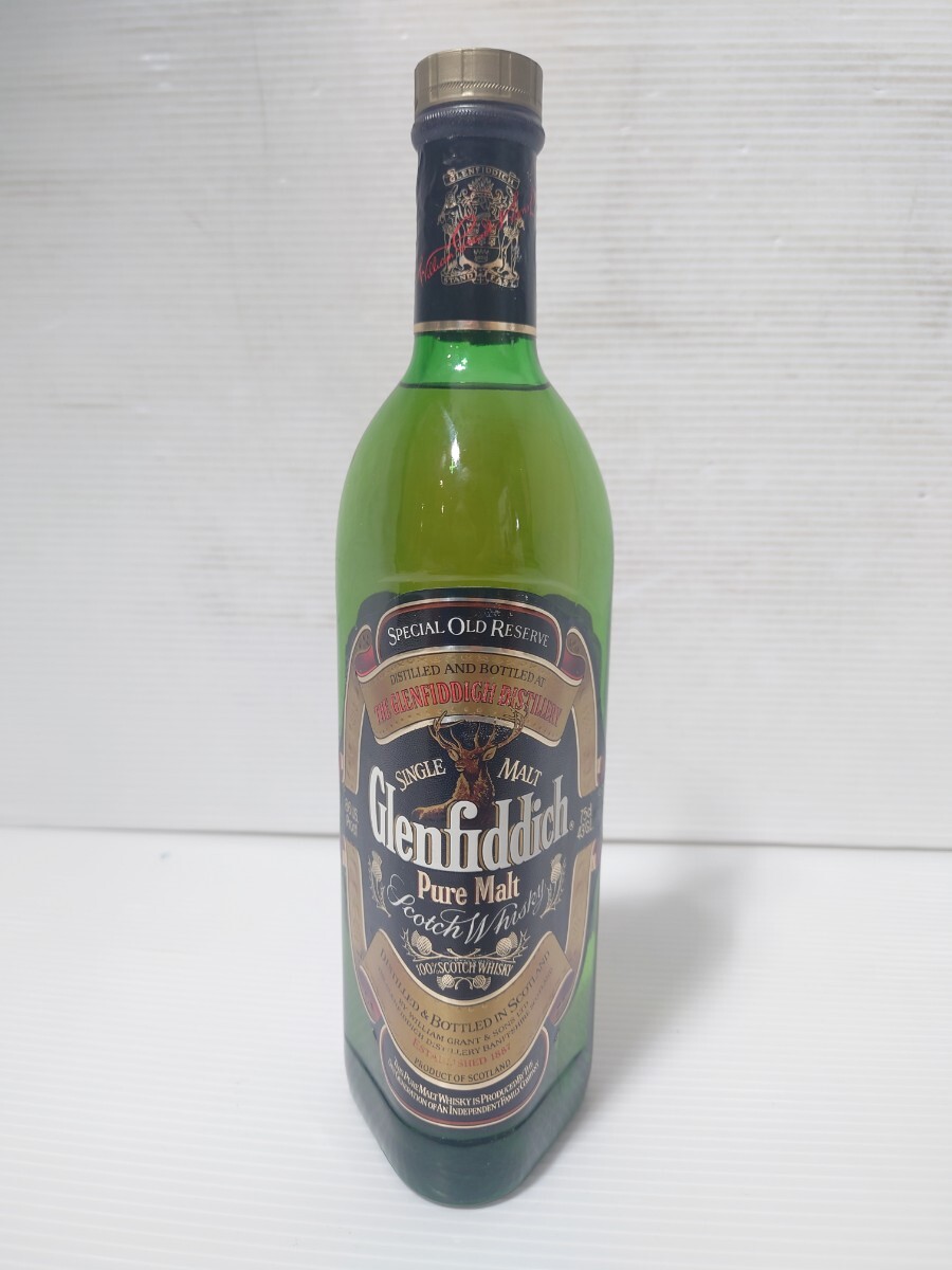 sr1234 013 未開栓 スコッチウイスキー Glenfiddich 43% 750ml