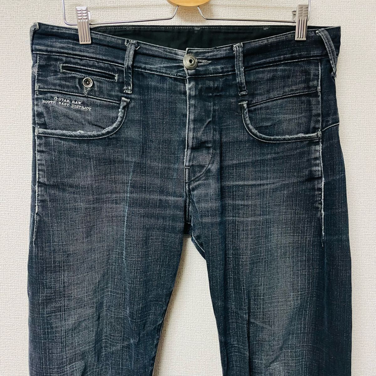 G-STARRAW ジースターロウ　デニムパンツ　ジーンズ　古著　ブラック　メンズ　L相當
