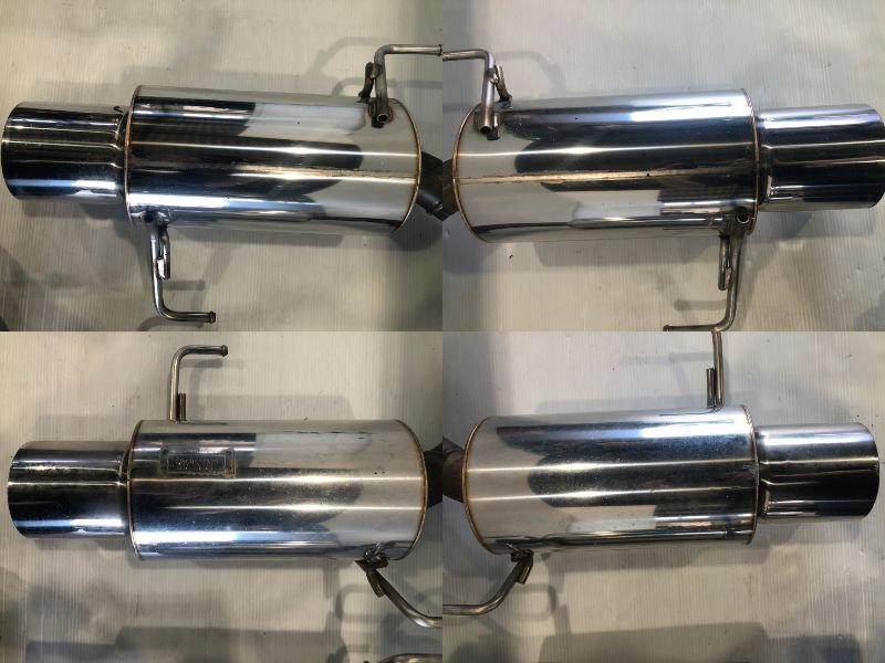 ★期間限定値下げ★ スバル レガシィ B4 MT車(chē) BL5 HKS Silent Hi-Power サイレントハイパワー マフラー 5速 5MT JASMA 車(chē)検対応 　10