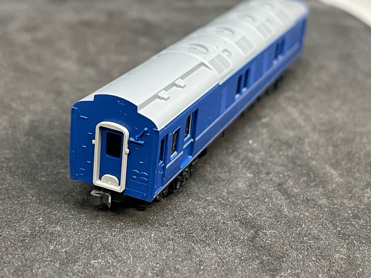 送料無料 中古 ジャンク TOMIX トミックス TOMIX 9540 国鉄客車 カニ24-0形(後期型・銀帯)(T) 98845 24系 ゆうづる 交換用より 床下交換品