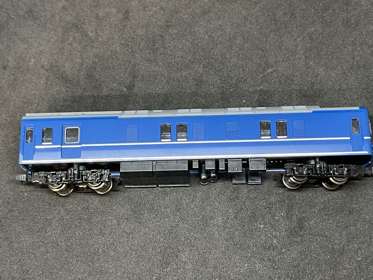 送料無料 中古 ジャンク TOMIX トミックス TOMIX 9540 国鉄客車 カニ24-0形(後期型・銀帯)(T) 98845 24系 ゆうづる 交換用より 床下交換品