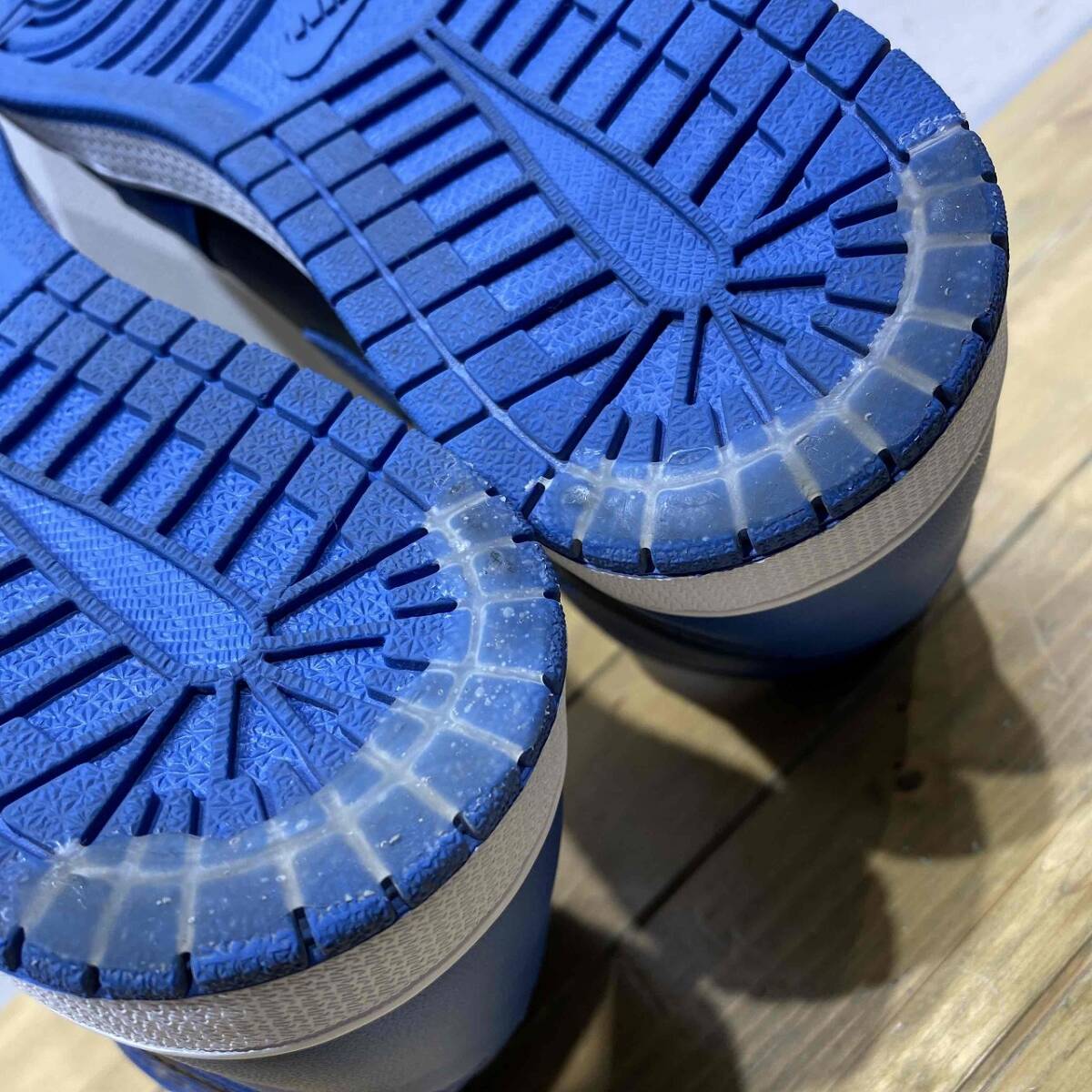 NIKE 2022 AIR JORDAN 1 RETRO HIGH OG DARK MARINA BLUE 27.5cm 555088-404 ナイキ エアジョーダン1 レトロ ハイ ダークマリーナブルー_画像6