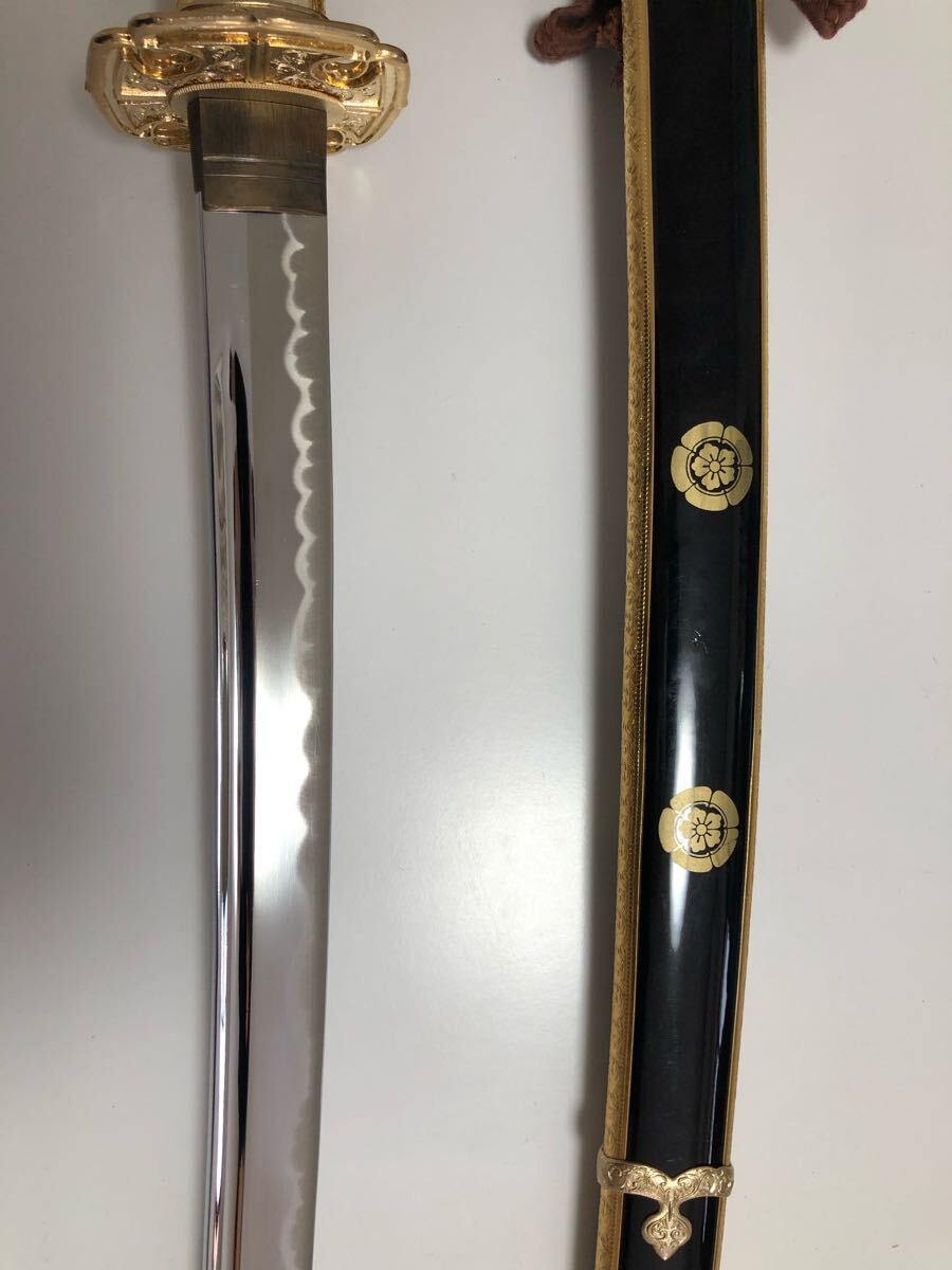 武具 刀装具 日本刀 模造刀 肋差 短刀 【御魂】 文様鋼ねじれ紋様侍刀 日本刀 模造刀 刀剣 武具 脇差 刀 仕込み刀 模造刀 シマノ 朱紋