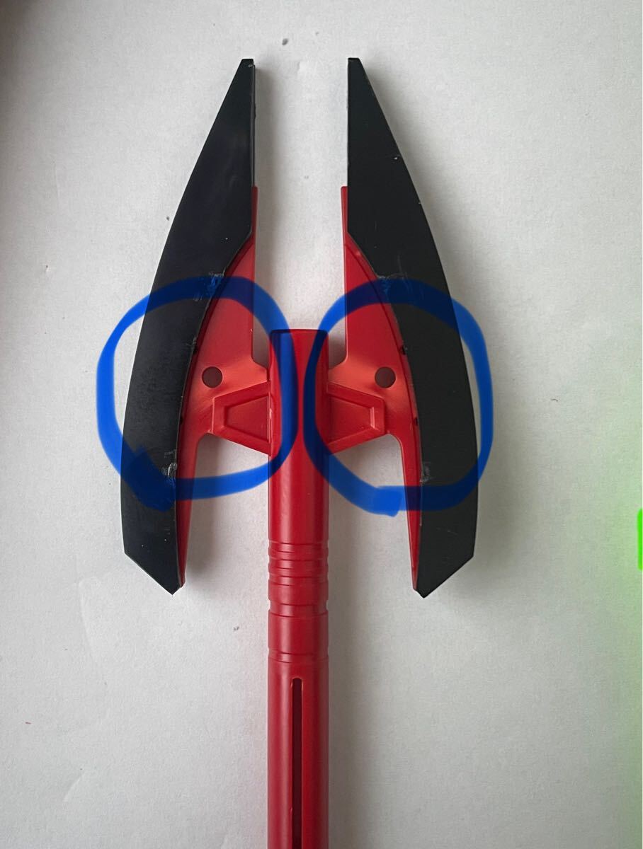 ジャンク部品取り 部位 パーツ シールド 盾 ビーム?トマホーク RE/100 1/100 MSN-04II ナイチンゲール 送290円~ 武器 武裝 MG 