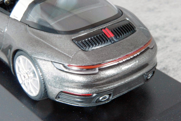 ● 1/43 ポルシェ 〓 911 ( 992 ) タルガ 4S / 2020年 アハート グレー メタリック 〓 PORSCHE MINICHAMPS