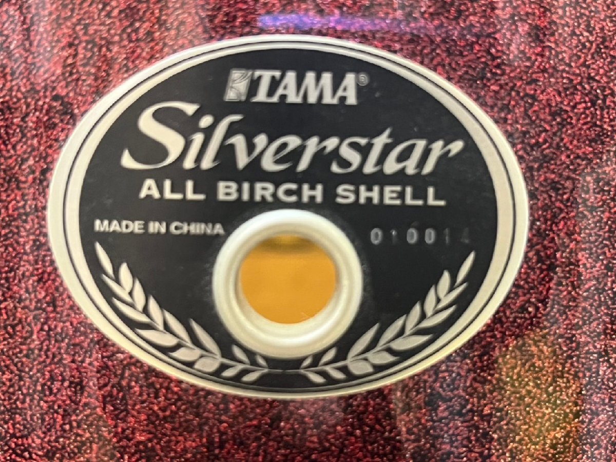 【 B 】 211 TAMA SILVERSTAR ドラム4點セット タマ
