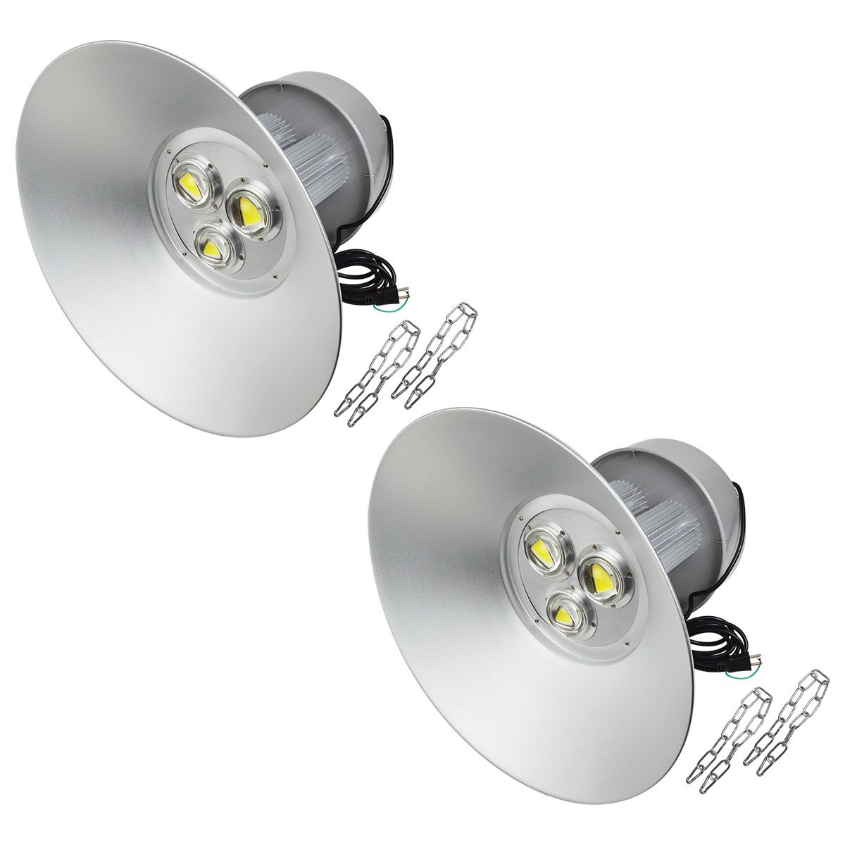 【吊り下げ照明】 水銀灯タイプ LEDだから超省エネ! 投光器 150W AC100V 5m 1個 ホワイト 白発光 作業灯 ワークライト 倉庫 駐車場 照明 吊り下げ照明』 水銀灯タイプ LEDだから超省エネ! 投光器 150W
