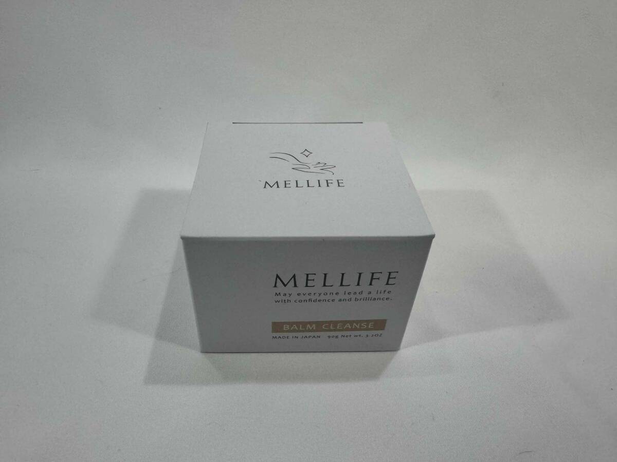 公式 MELLIFE メリフ BALM CLEANSE バームクレンズ 90g アスタキサンチン+米ぬか オレンジ色のとろとろ生バーム まつエク