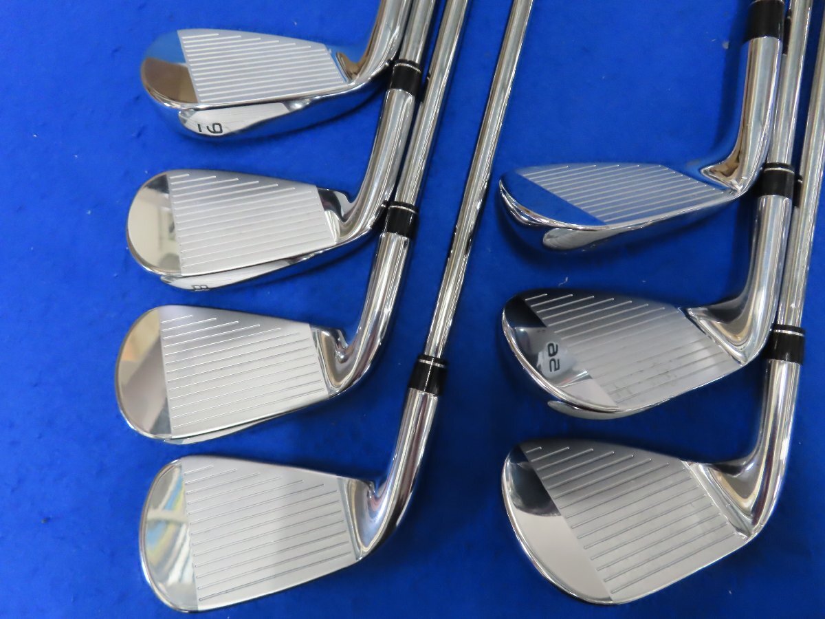 【中古】キャロウェイ 2023 PARADYM（パラダイム）アイアン 7本セット　6I～PW、AW、56°（MAXFAST）【S】NSPROZelos7（ゼロスセブン）