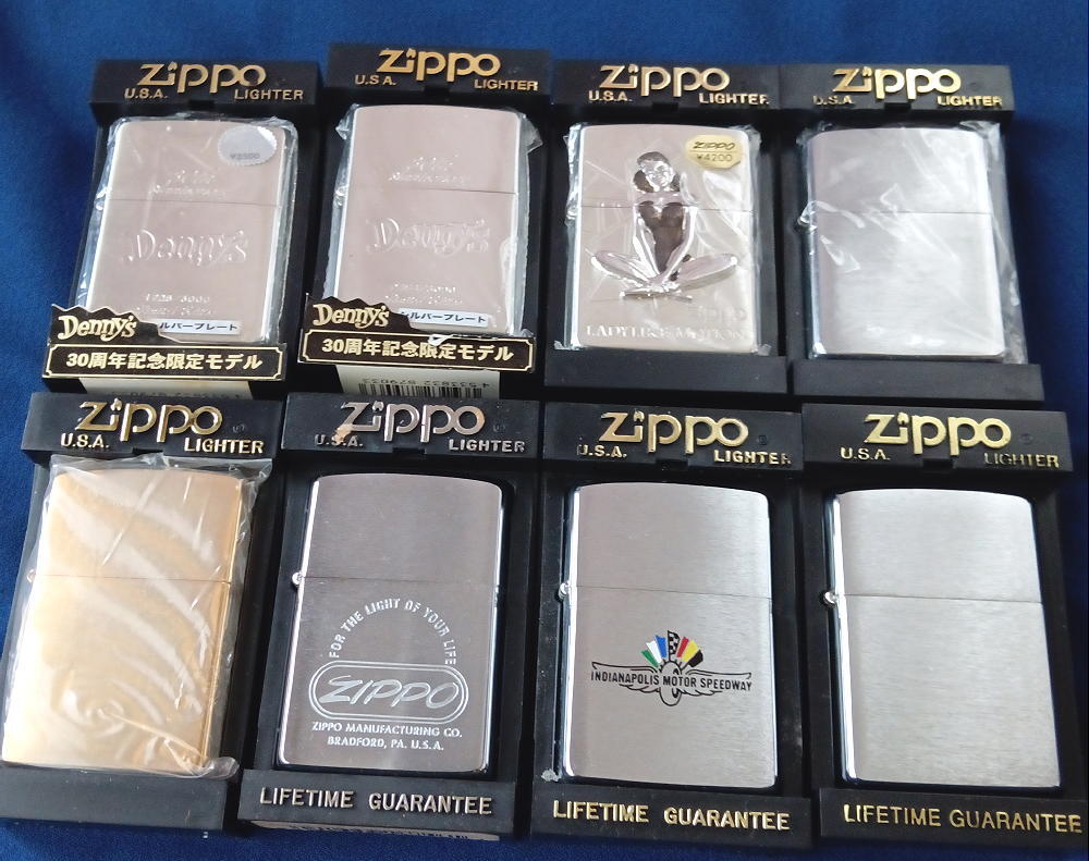 ZIPPOジッポーライター いろいろ8点(Zippo)｜売買された
