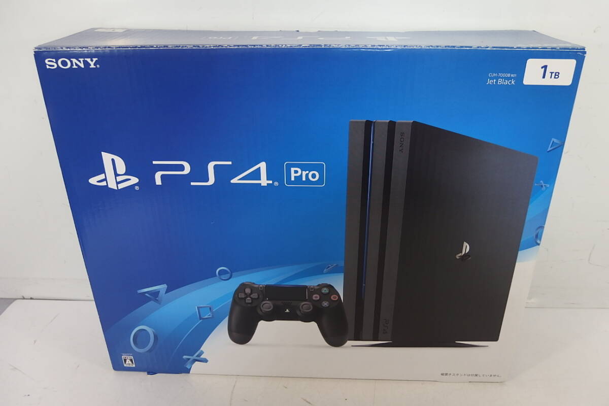 ◇SONY ソニー PlayStation4 PS4 Pro 本体 ジェット・ブラック