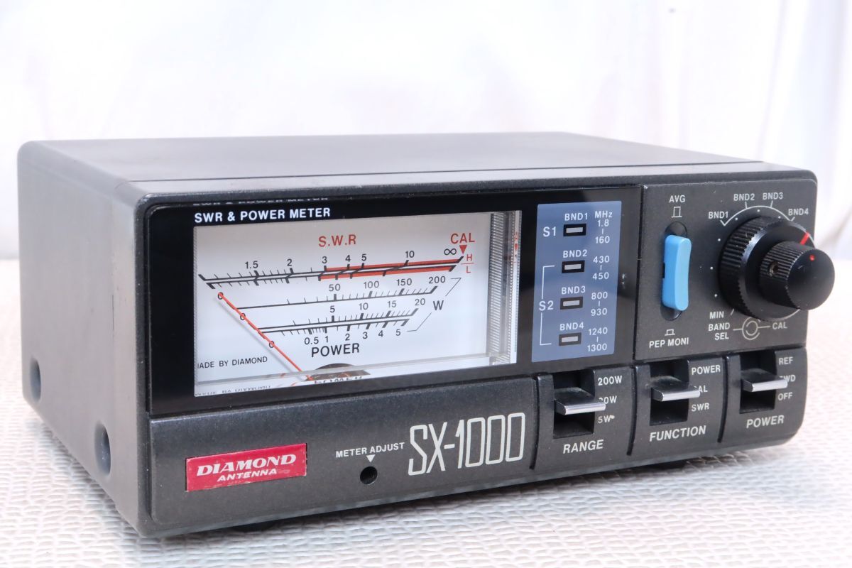 第一電波工業(yè)　SX-1000　1.8～1300MHz　SWR＆パワー計(jì)