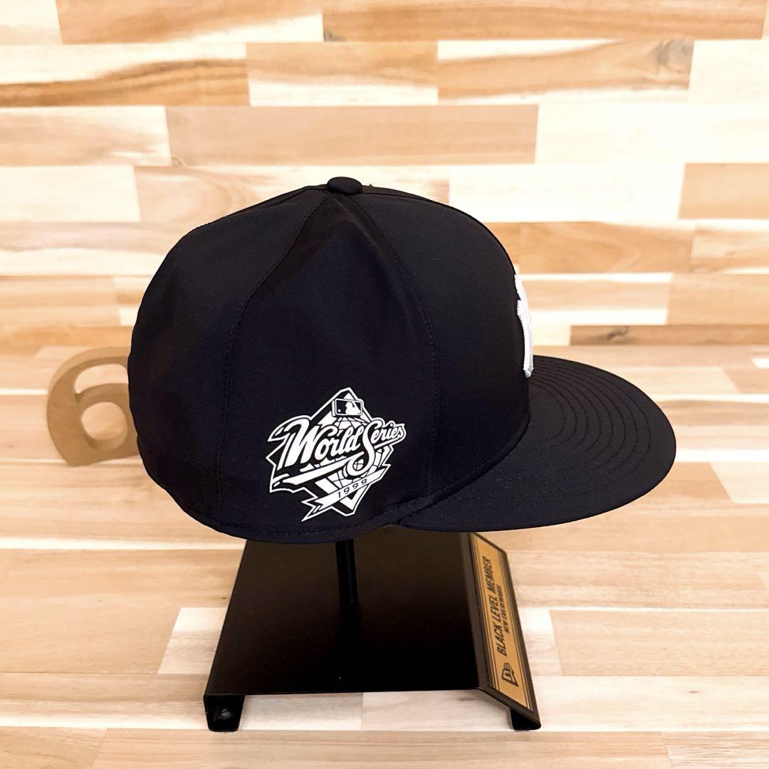 激レア/美品【ニューエラ×ヤンキース】廃番 ゴアテックス NYキャップ 黒×白【HFby6PR】メンズ・帽子・春夏・秋冬【1IME】