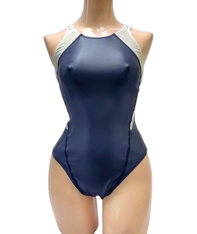 お手頃価格 ☆日本製オリジナル☆【wbb-2866 スーパーウェット 配色型競泳 水着
