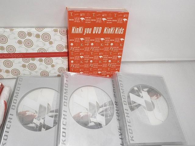 【中古品 同梱可】 KinKi Kids 堂本光一 堂本剛 緊急 Memories＆Moments 他 Blu-ray DVD 15點 グッズセット
