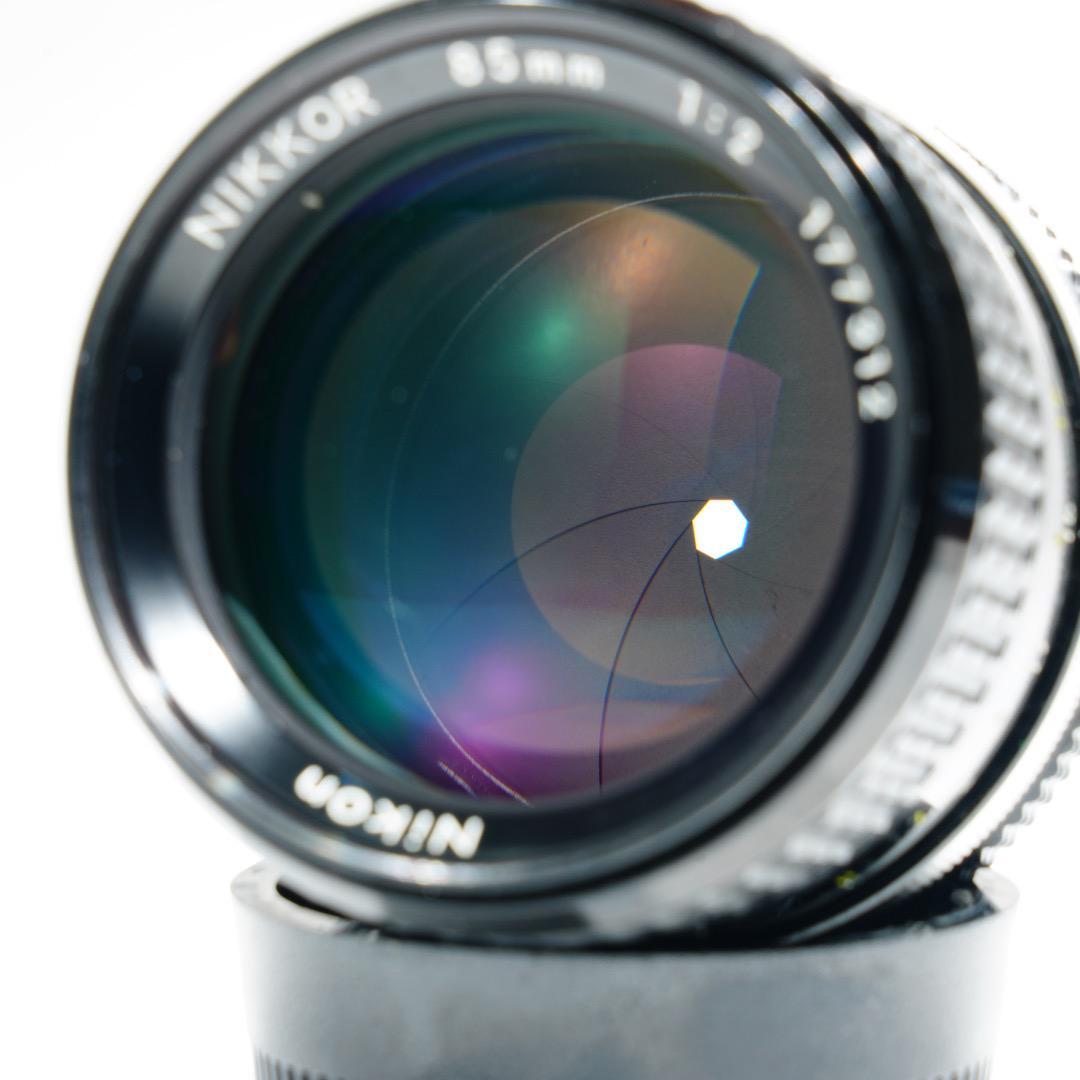 【極美品】動作◎ ニコン Ai Nikkor 85mm F2 312 極美品】動作 ニコン Ai Nikkor 85mm F2 312|Yahoo!フリマ(旧