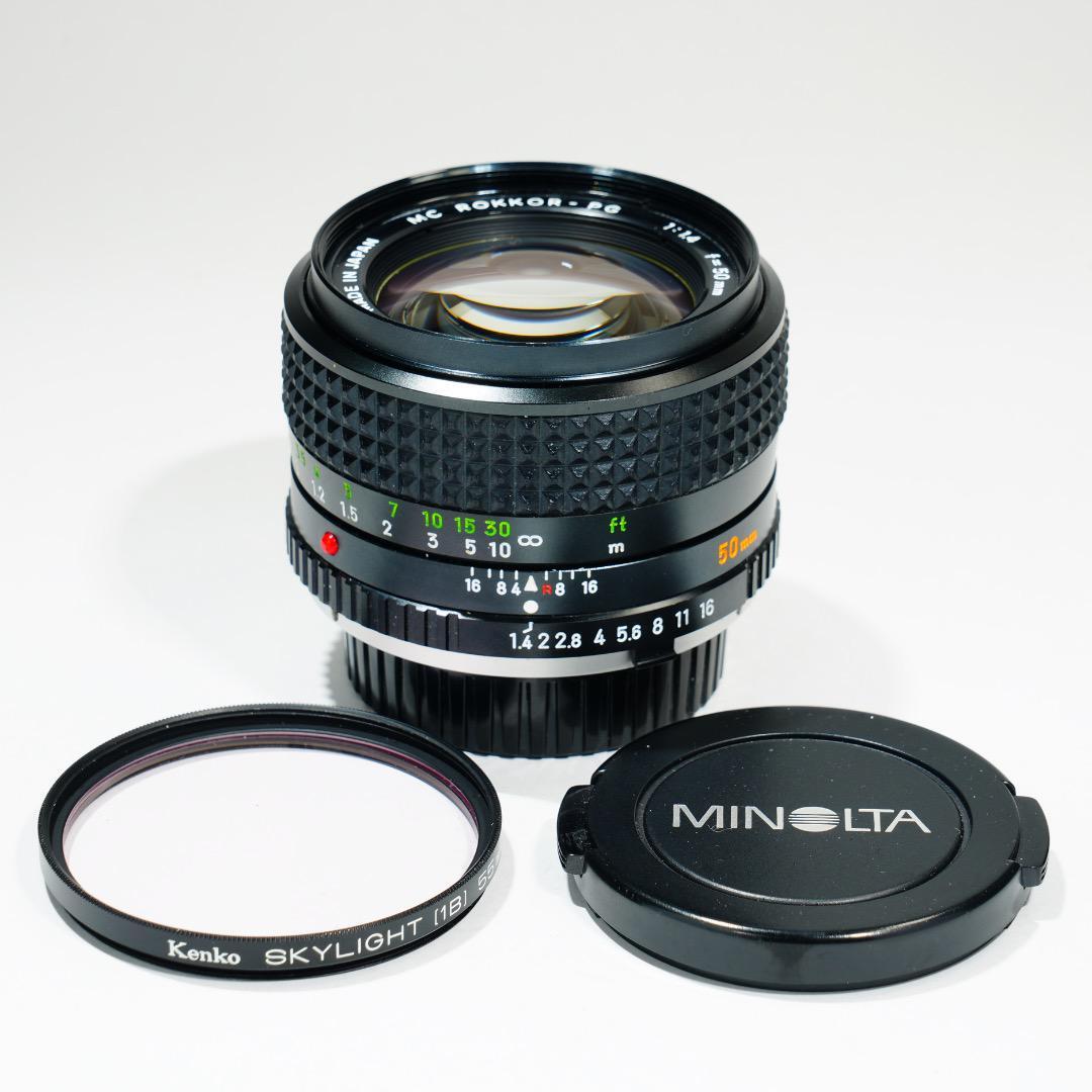 【和製貴婦人】動作◎ MC-ROKKOR PG 50mm F1.4 18 和製貴婦人】動作 MC-ROKKOR PG 50mm F1 4 18|Yahoo!フリマ(旧