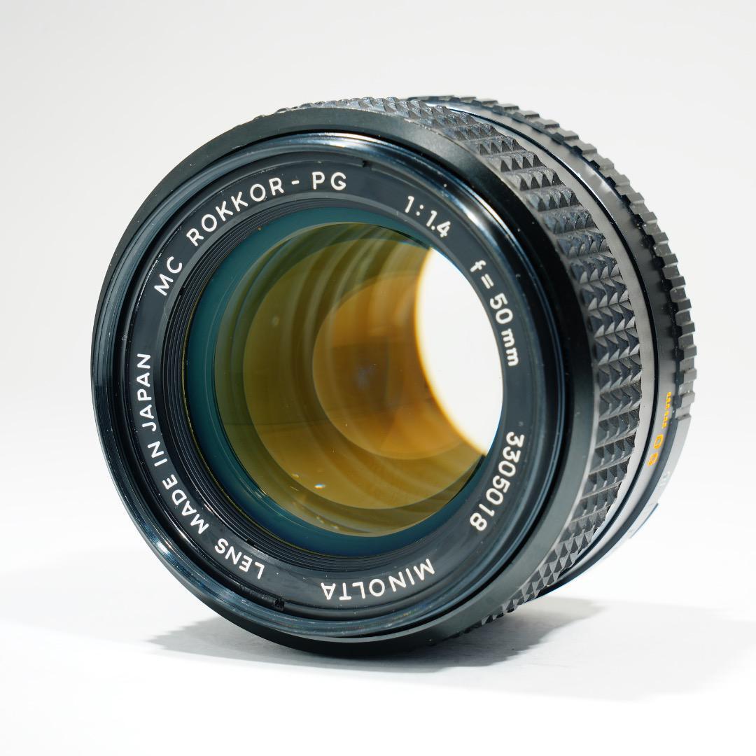 【和製貴婦人】動作◎ MC-ROKKOR PG 50mm F1.4 18 和製貴婦人】動作◎ MC-ROKKOR PG 50mm F1.4 18 Minolta MC