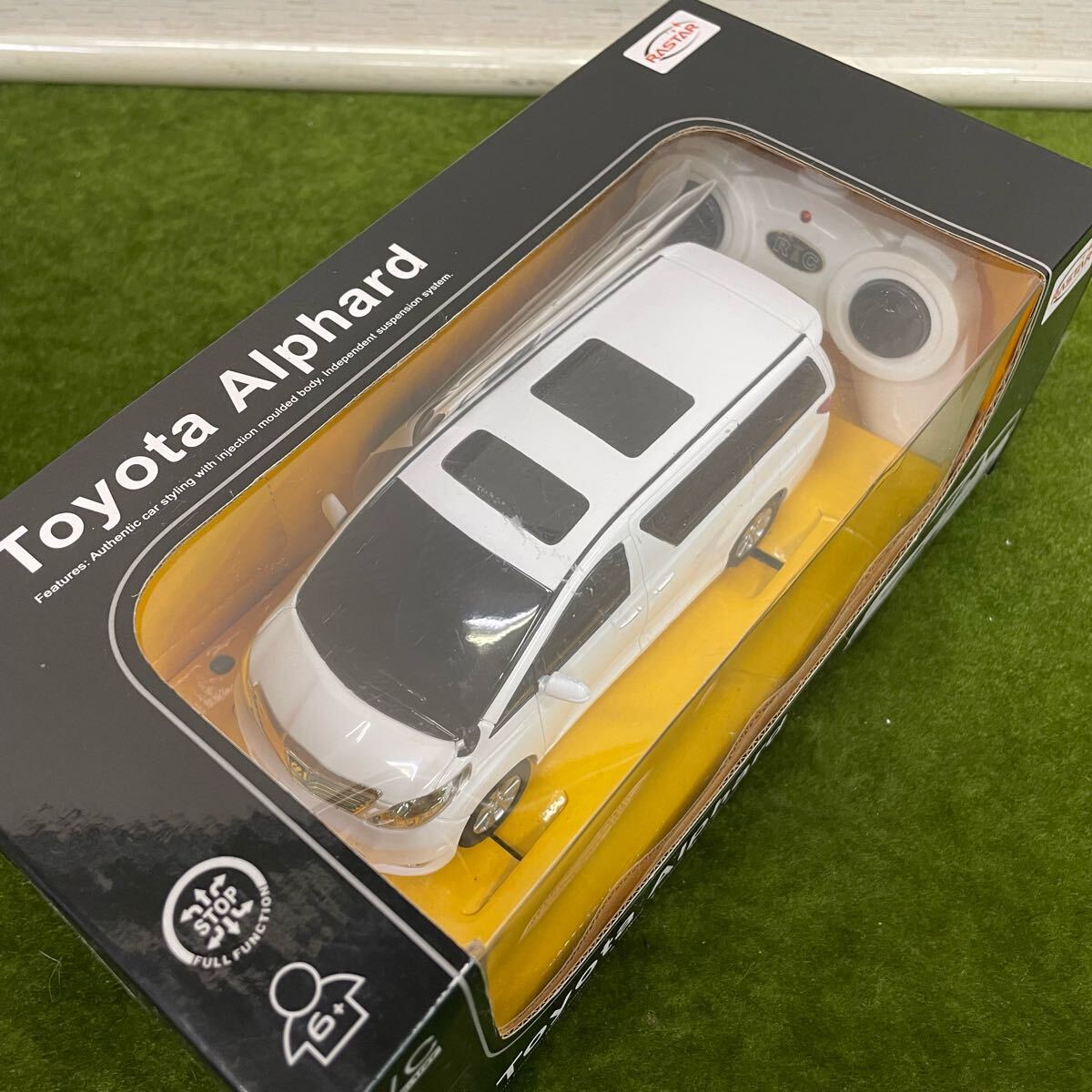 ★☆未使用保管品 RASTAR ラジコン R/C 1/27スケール TOYOTA Alphard/アルファード