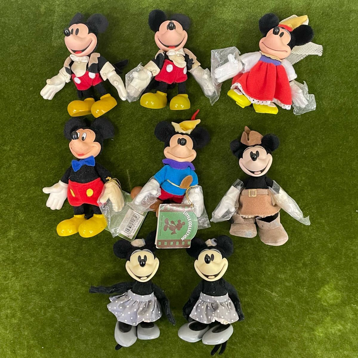 ミッキー・ミニー ぬいぐるみ まとめ売り 8体セット