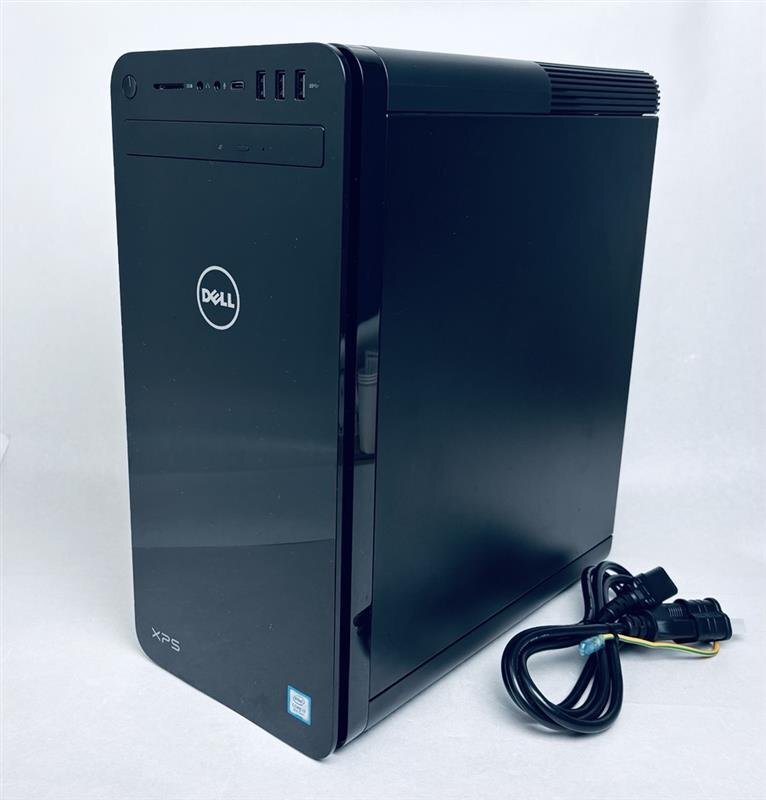＜中古Aランク 清掃済＞DELL XPS8930/Core i7-8700 3.20GHz/16GB/NVMe:256GB HDD:2TB/GeForce GTX 1050 Ti/Windows11 Pro 送料無(wú)料