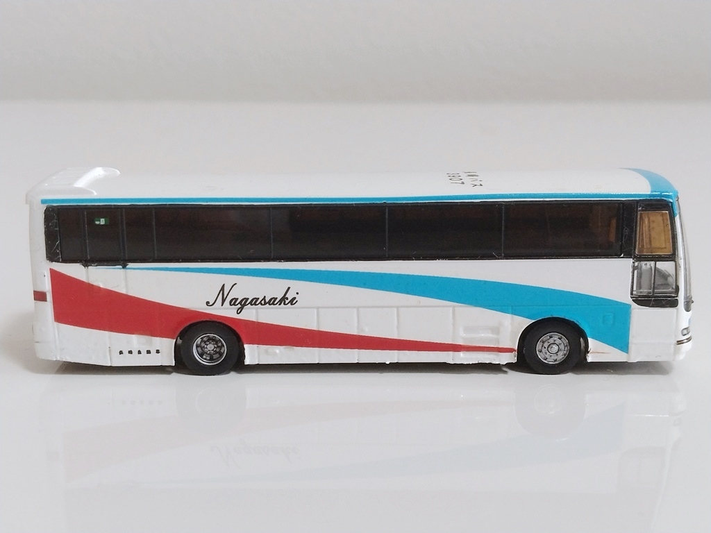 バスコレクション改造品）1/150 長崎バス(長崎自動車) 夜行路線