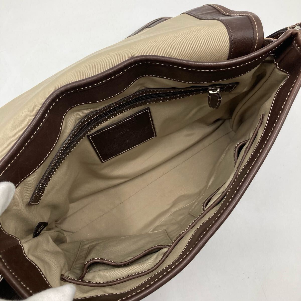 1円【希少】コーチ COACH メンズビジネス ショルダーバッグ
