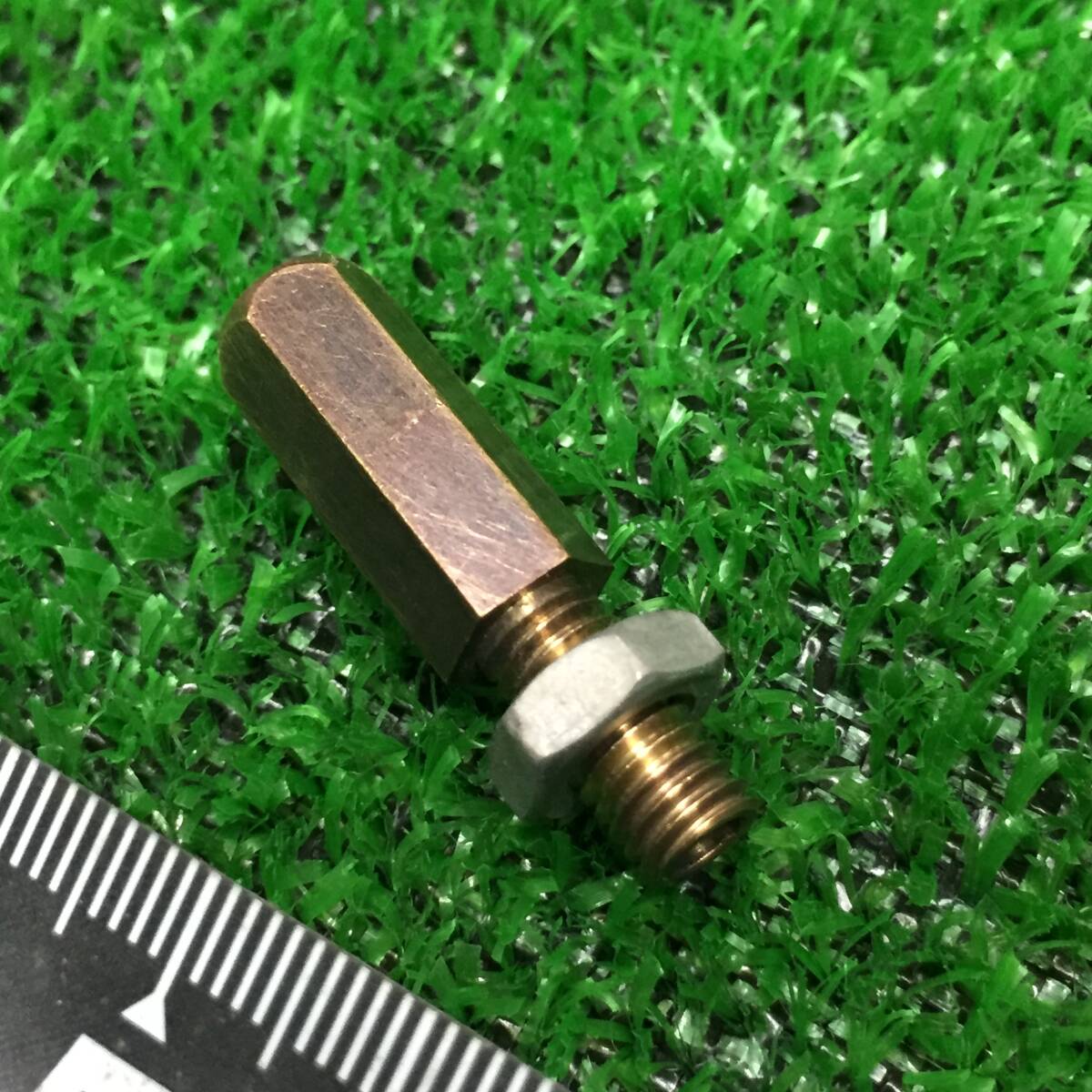 Walbro　アクセルワイヤーアジャスター　20ｍｍ　スロットルワイヤー調整　真鍮　刈払機　共立　ゼノア　新ダイワ　ワルボロ